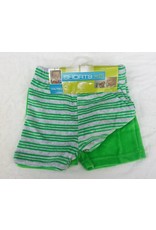 Sponsen shortjes groen