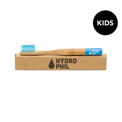 Hydrophil bamboe tandenborstel Kids blauw