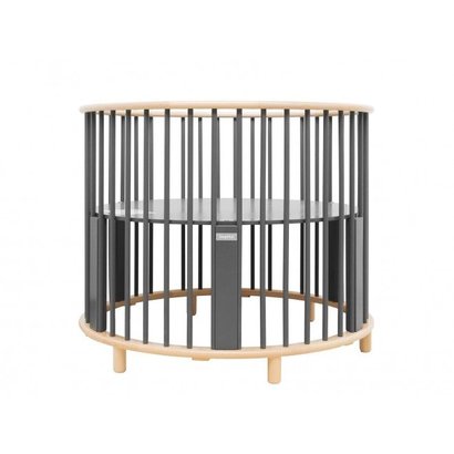 Bopita Box Rondo Deep Grey/naturel