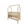 Bopita Babybed/Bedbank My First House Naturel 60x120 cm