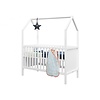 Bopita Babybed/Bedbank My First House Wit 70x140 cm