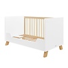 Bopita Babybed/ bedbank Lisa Wit/Naturel 70x140 cm