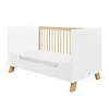 Bopita Babybed/ bedbank Lisa Wit/Naturel 70x140 cm