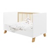 Bopita Babybed/ bedbank Lisa Wit/Naturel 70x140 cm