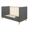 Bopita Babybed/Bedbank Kyan Deep Grey/Natural 70x140 cm