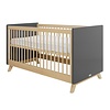 Bopita Babybed/Bedbank Kyan Deep Grey/Natural 70x140 cm