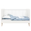 Bopita Babybed/Bedbank Fenna Wit/Naturel 70x140 cm