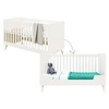 Bopita Babybed/Bedbank Retro Wit 70x140 cm