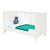 Bopita Babybed/Bedbank Retro Wit 70x140 cm