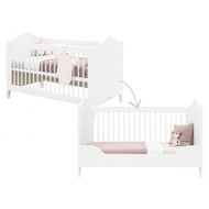 Bopita Babybed/Bedbank Evi Wit 70x140 cm