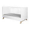 Bopita Babybed/Bedbank Lynn Wit/Naturel 70x140 cm