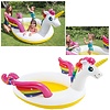 Intex Rainbow unicorn zwembad met sproeier 272x193x104 cm