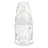 NUK Voedings- zuigfles 150 ml in blauw en roze