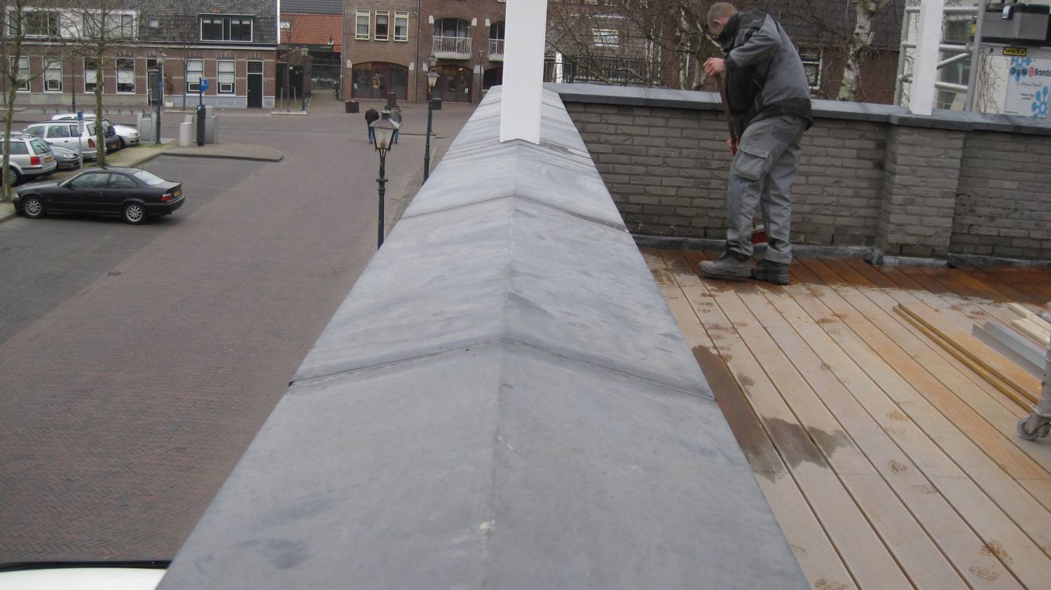 Muurafdekkers van Prefab beton