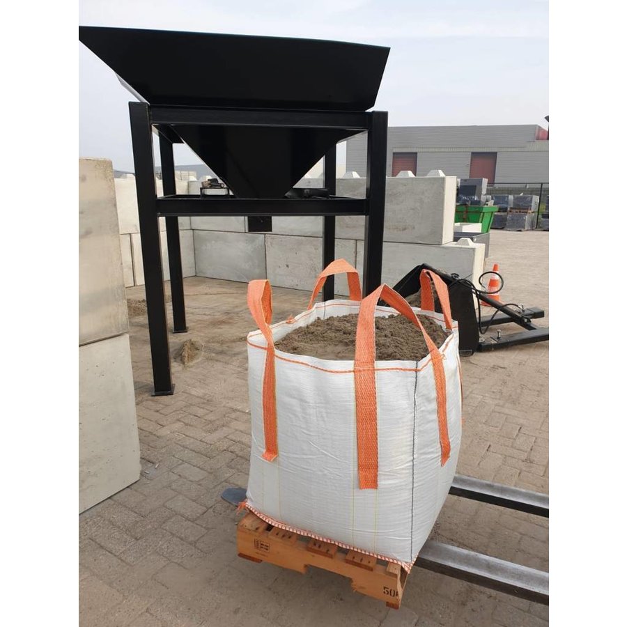 Ophoogzand in big bag beter? Ophoogzand in big bag beter?