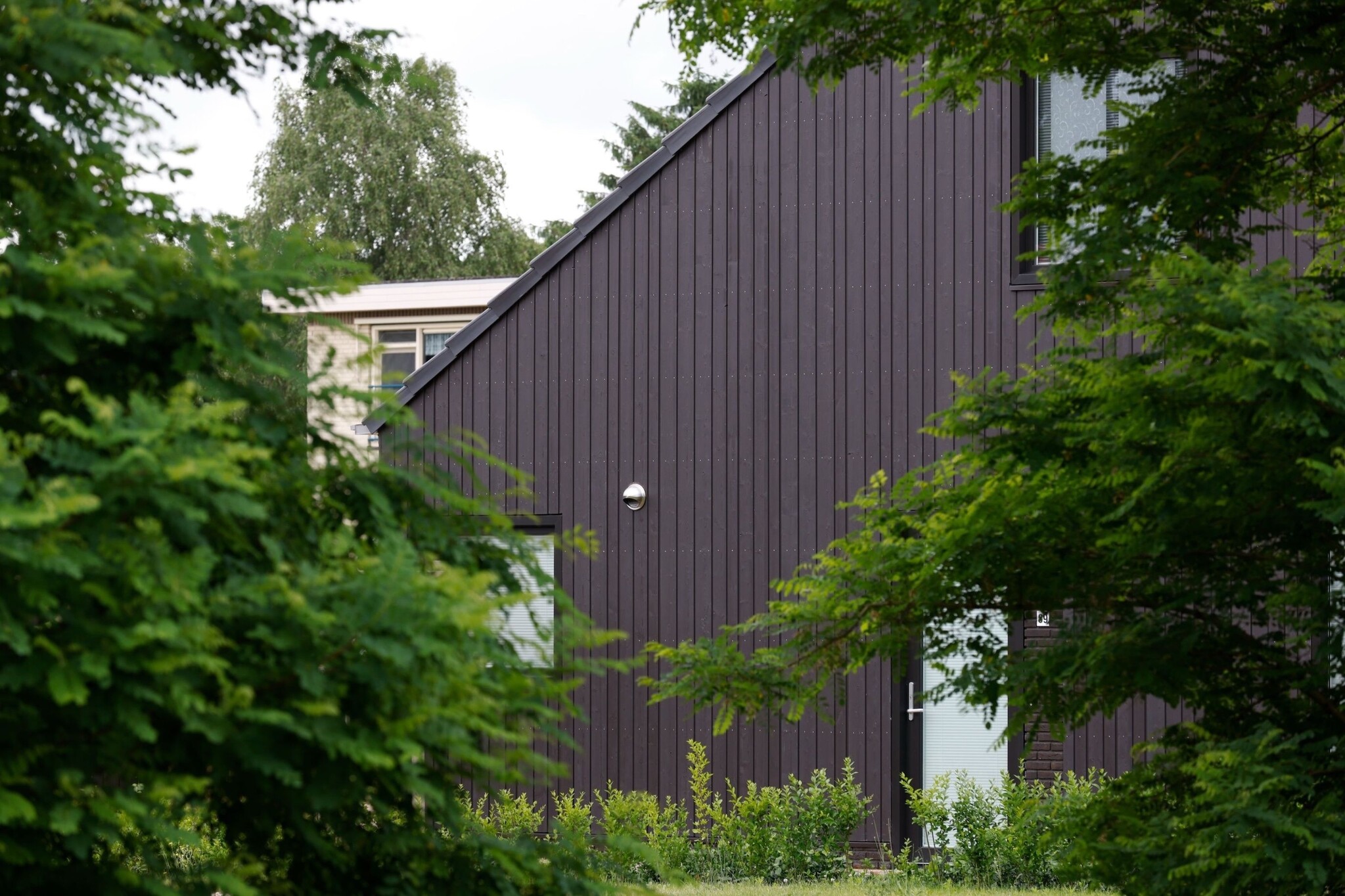 Dumowood gevelbekleding een gevel laat vertellen wie er woont