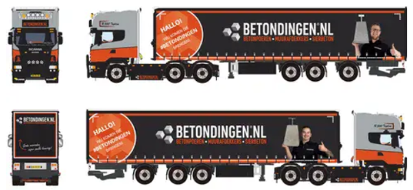 Waar in het land reden onze Betondingen trucks de afgelopen weken?