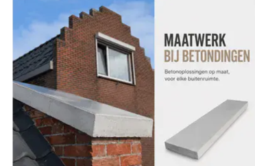 Serieproductie beton op maat bestellen? Ontdek maatwerk beton van Betondingen