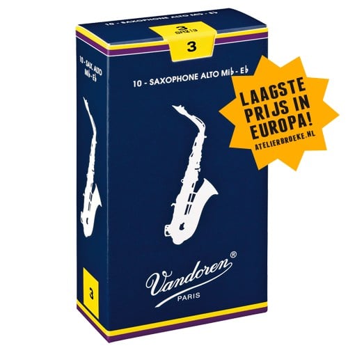 Vandoren Vandoren altsaxofoon rieten Traditional