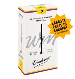 Vandoren besklarinet rieten White Master