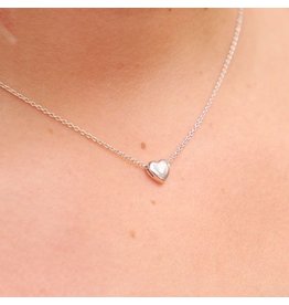 LAVI Sterling Silver Heart Necklace