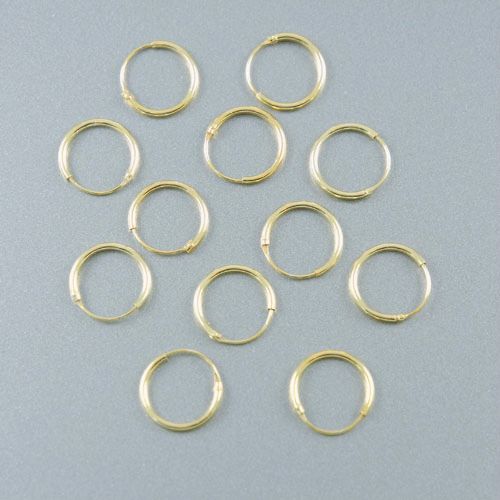 LAVI Oorringen Goud - 12mm