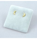 LAVI Moon Ear Studs - Gold