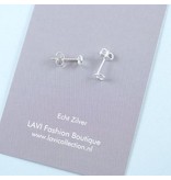 LAVI Open Circle Earrings - Sterling Silver