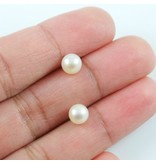 LAVI Freshwater Pearl Earring Studs -7mm