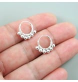 LAVI Sterling Silver Bali Earrings - 17mm