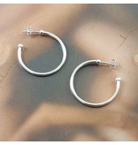 LAVI Silver hoop earrings - 3cm