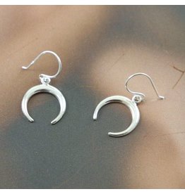 LAVI Horn Earrings - Silver