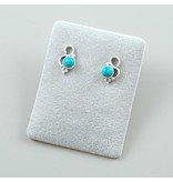 Turquoise Ear Studs