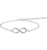 LAVI Infinity Bracelet Silver and Zirconia