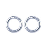 LAVI Open Circle Earrings - Sterling Silver