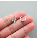 Bali Hoops Sterling Silver