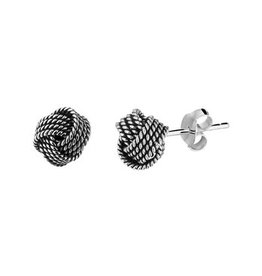 Knot Earstuds Sterling Silver