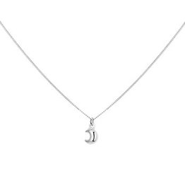 LAVI Sterling Silver Half Moon Necklace