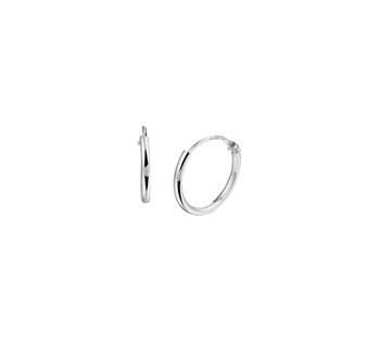 LAVI Silver Hoops Earrings 13mm