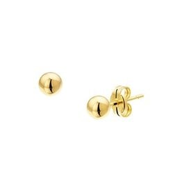 LAVI Oorknopjes Goud 4mm