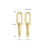 Verguld Oorhangers Paperclip