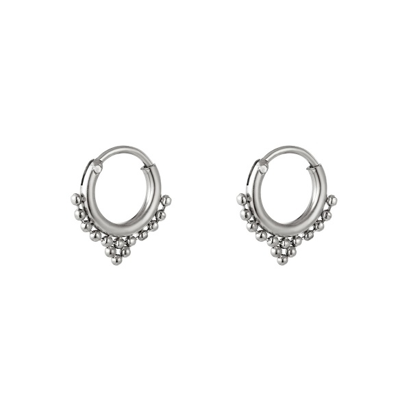 Stainless Steel Bali Hoops