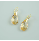 Swarovski Earrings - Champagne