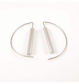 Modern Earrings - Grey