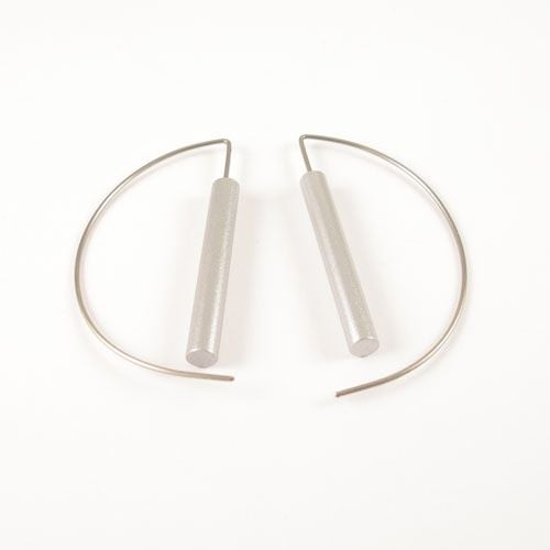 Modern Earrings - Grey