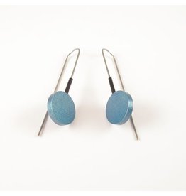 Modern Earrings Light Blue