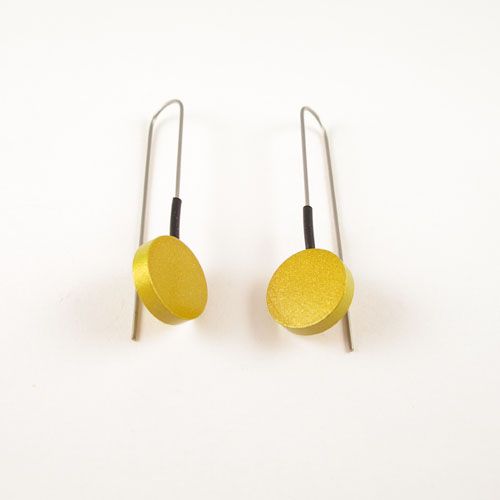 Modern Earrings Gold