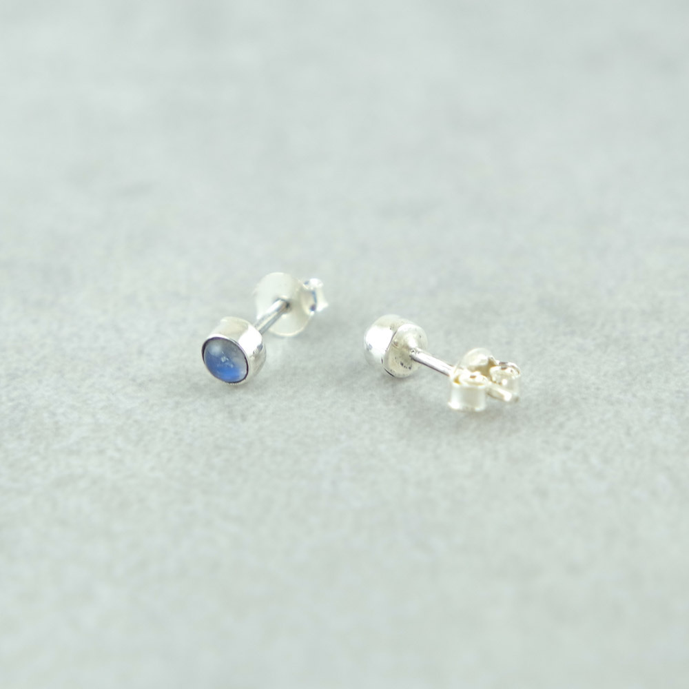 Labradorite Ear Studs