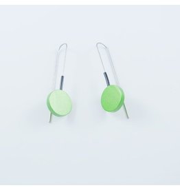 Modern Earrings Green