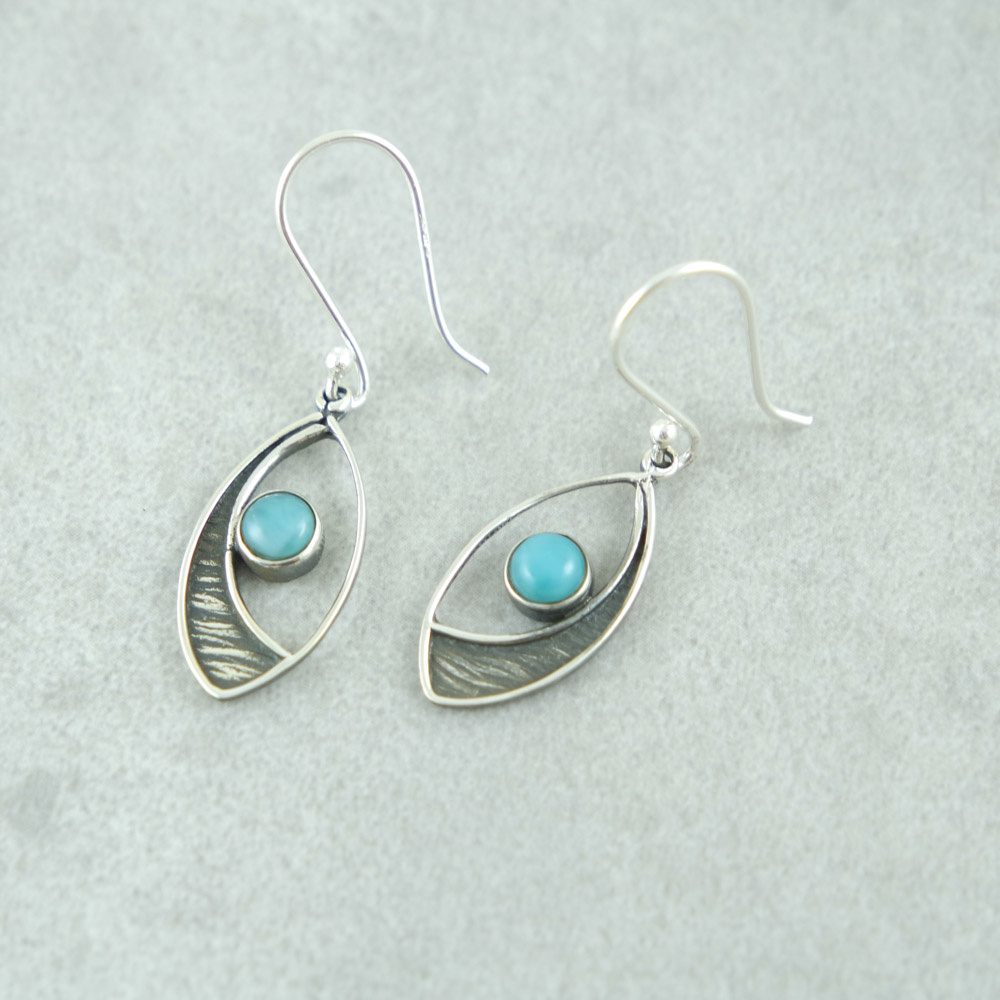 Larimar Earrings